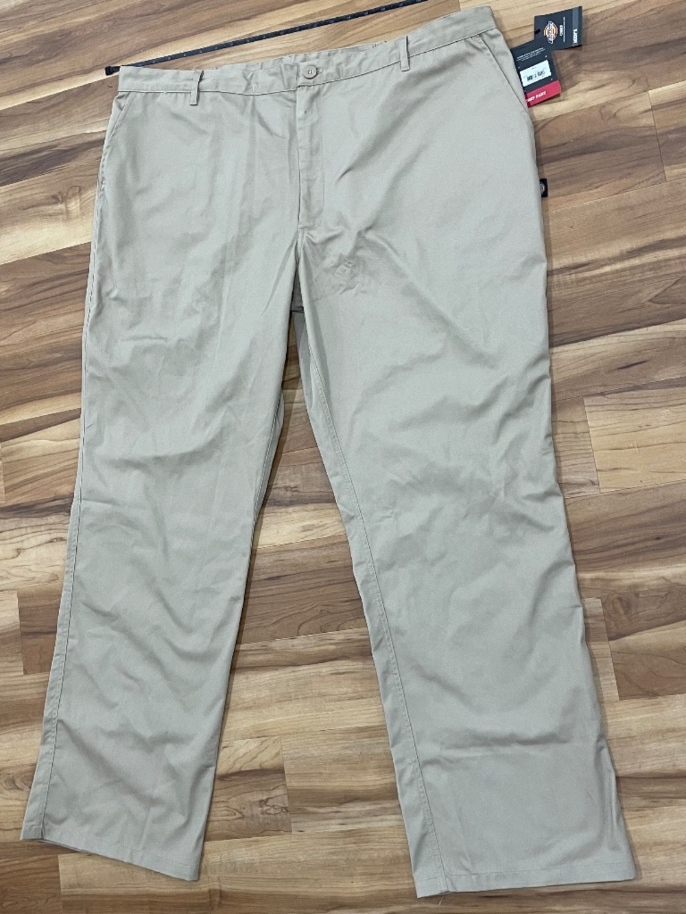 NWT Dickies Chef DC16 Men’s Classic Zip Fly Work Pants - Khaki - Size 3XL